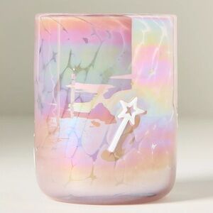 ❤️Pink Icon Iridescent Glass | NIB
